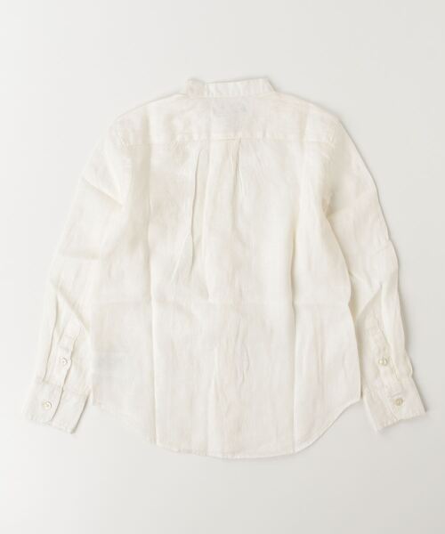 POLO RALPH LAUREN CHILDRENSWEAR(ポロ ラルフ ローレン チルドレンズウェア)の「リネン シャツ(シャツ/ブラウス・キッズ・ホワイト・L/S/M/XL)」の2枚目の写真