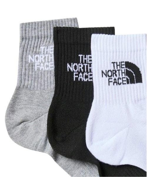 THE NORTH FACE(ザノースフェイス)の「THE NORTH FACE ソックス ミドル 3足組(ソックス/靴下・メンズ・ホワイト/ブラック/その他1/その他・MEDIUM/LARGE)」の8枚目の写真