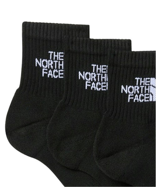 THE NORTH FACE(ザノースフェイス)の「THE NORTH FACE ソックス ミドル 3足組(ソックス/靴下・メンズ・ホワイト/ブラック/その他1/その他・MEDIUM/LARGE)」の6枚目の写真