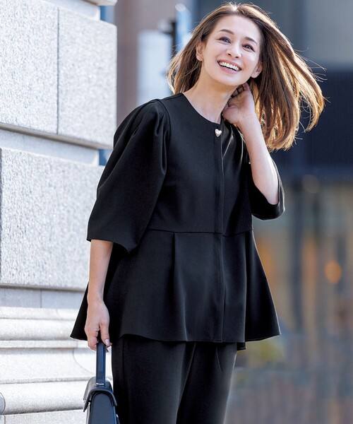 ブラウス シャツ 「接触冷感/UVケア」BEAUTY MOVE ペプラムブラウス レディース 接触冷感/UVケア】BEAUTY MOVE ペプラムブラウス（シャツ