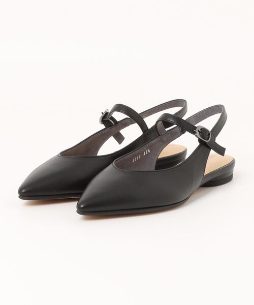 tsumori chisato WALK(ツモリチサトウォーク)の「バックストラップパンプス(パンプス・レディース・シルバー/ブラック・22.5cm/23.0cm/23.5cm/24.0cm/24.5cm)」の2枚目の写真