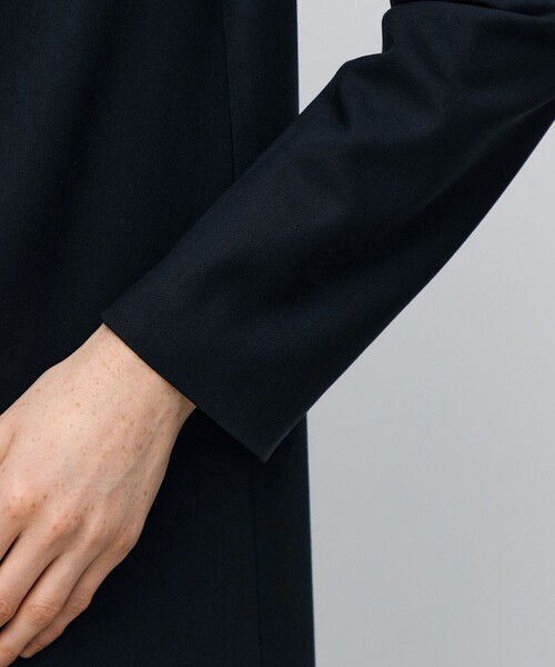 BACCA(バッカ)の「ウールドスキン ミドルワンピース(ワンピース・レディース・ネイビー・34/36)」の7枚目の写真