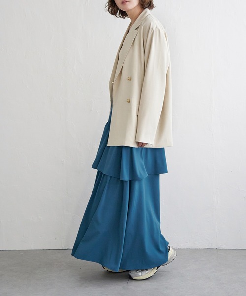 notch.（ノッチ）の「【sweet web掲載】テーラージャケット（テーラードジャケット・レディース・ブラック/アイボリー・M）」の18枚目の写真