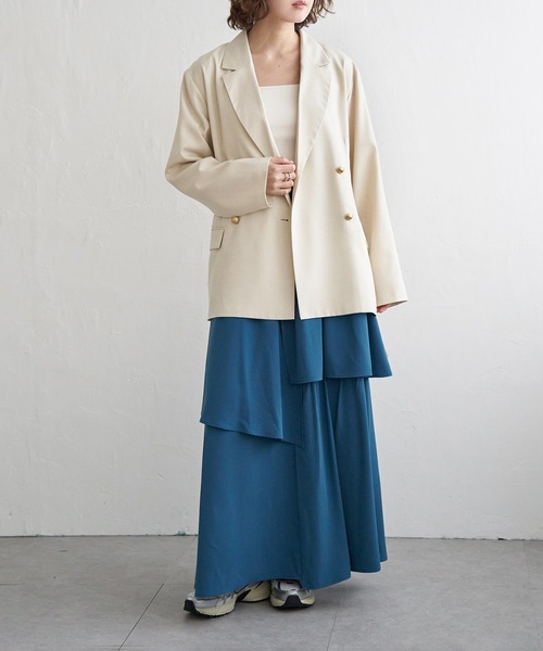 notch.（ノッチ）の「【sweet web掲載】テーラージャケット（テーラードジャケット・レディース・ブラック/アイボリー・M）」の11枚目の写真