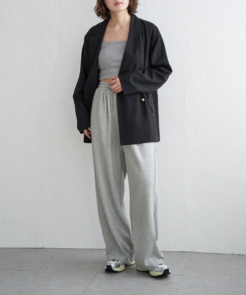 notch.（ノッチ）の「【sweet web掲載】テーラージャケット（テーラードジャケット・レディース・ブラック/アイボリー・M）」の16枚目の写真