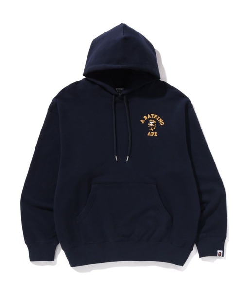 A BATHING APE エイプ カレッジロゴ フルジップパーカー フーディー
