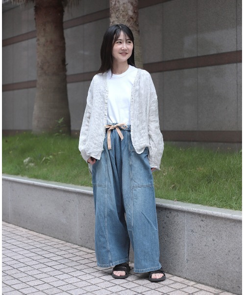 Brocante / ブロカント] 10ozデニム ポムパンツ | Domingo（ドミンゴ