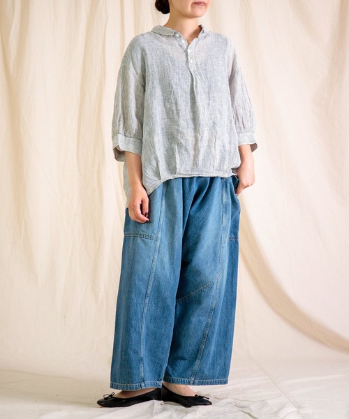 Brocante / ブロカント] 10ozデニム ポムパンツ | Domingo（ドミンゴ