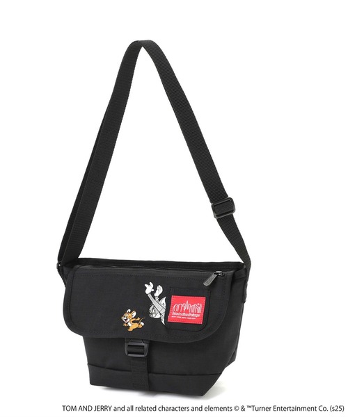 Manhattan Portage（マンハッタンポーテージ）の「Manhattan Portage/マンハッタンポーテージ ショルダーバッグ Nylon Messenger Bag Flap Zipper Pocket TOM＆JERRY 85TH MP1603FZPTJ（ショルダーバッグ・メンズ・ブラック×レッド・FREE）」の17枚目の写真