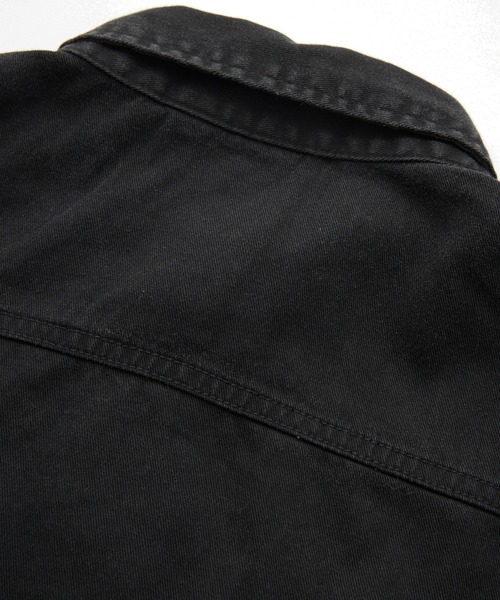 X-girl（エックスガール）の「FADED FACE L/S SHIRT（シャツ/ブラウス・レディース・ブラック/グレー/ピンク・S/M）」の12枚目の写真