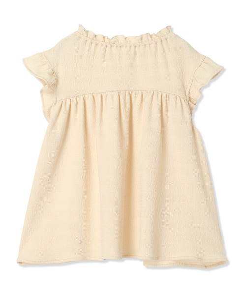 Piet（ピエット）の「カットシャーリング フリル セットアップ（セットアップ・キッズ・オフホワイト/オレンジ・100/110/120/130）」の18枚目の写真