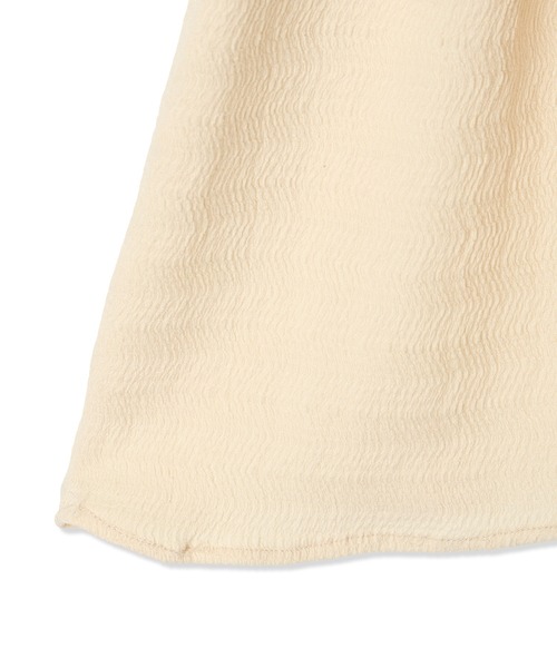 Piet（ピエット）の「カットシャーリング フリル セットアップ（セットアップ・キッズ・オフホワイト/オレンジ・100/110/120/130）」の22枚目の写真