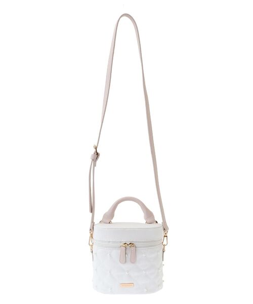 Maison de FLEUR(メゾンドフルール)の「EC限定デニムキューブショルダーバッグ(ショルダーバッグ・レディース・ホワイト・FREE)」の17枚目の写真