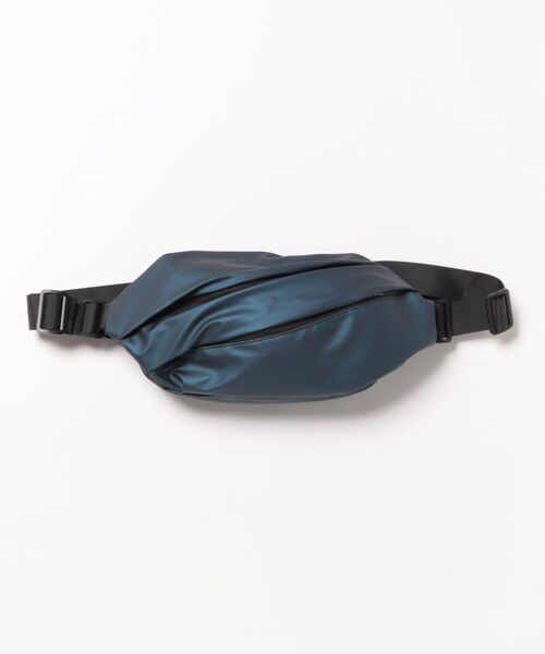 L LABEL（エルラベル）の「撥水加工ショルダーボディバッグ（ショルダーバッグ・メンズ・ネイビー/ブラック・FREE）」の4枚目の写真