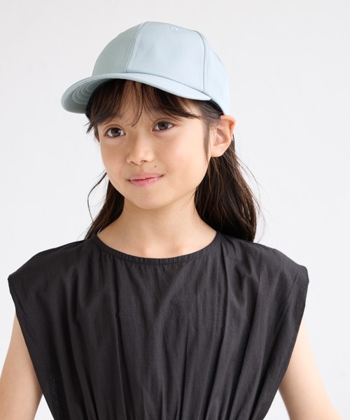 ROPE' PICNIC（ロペピクニック）の「【KIDS/キッズ】シャイニーバックリボンキャップ/リンクコーデ（キャップ・キッズ・クリーム/ブルー系その他4/ブラック・FREE）」の3枚目の写真