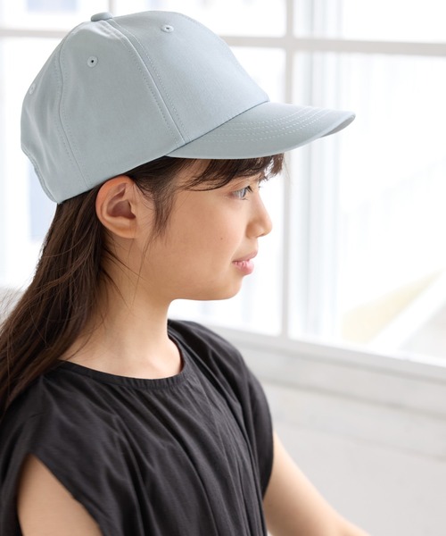 ROPE' PICNIC（ロペピクニック）の「【KIDS/キッズ】シャイニーバックリボンキャップ/リンクコーデ（キャップ・キッズ・クリーム/ブルー系その他4/ブラック・FREE）」の5枚目の写真