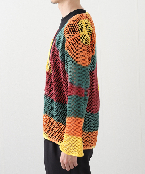 セール】【LAMROF / ラムロフ】AMI ART CARDIGAN（カーディガン