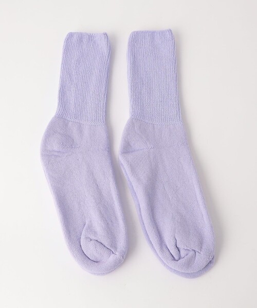 Railroad Sock（レイルロードソック）の「＜THE RAILROAD SOCK＞HEALTH TRAK ソックス/2P（ソックス/靴下・レディース・ホワイト/ブラック/ライラック・FREE）」の3枚目の写真