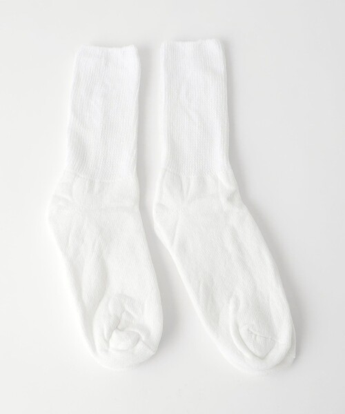 Railroad Sock（レイルロードソック）の「＜THE RAILROAD SOCK＞HEALTH TRAK ソックス/2P（ソックス/靴下・レディース・ホワイト/ブラック/ライラック・FREE）」の7枚目の写真