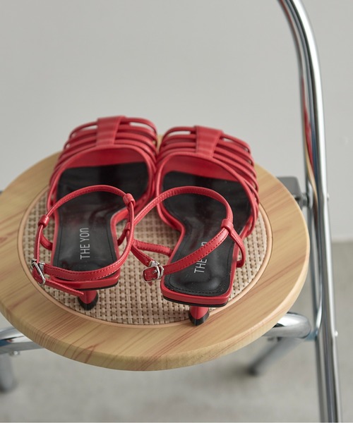 THE YOn（ザヨン）の「グルカミュールサンダル（サンダル・レディース・レッド/アイボリー/ブラック・37/38/39）」の21枚目の写真
