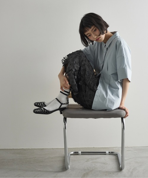 THE YOn（ザヨン）の「グルカミュールサンダル（サンダル・レディース・レッド/アイボリー/ブラック・37/38/39）」の11枚目の写真