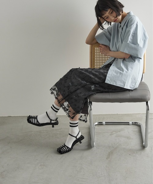 THE YOn（ザヨン）の「グルカミュールサンダル（サンダル・レディース・レッド/アイボリー/ブラック・37/38/39）」の13枚目の写真