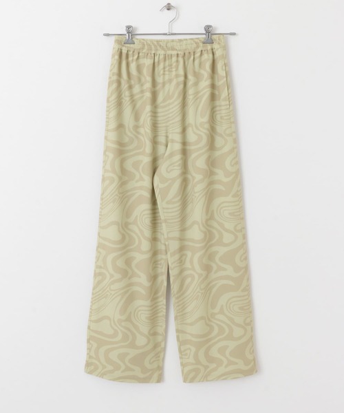 KBF（ケイビーエフ）の「アソートプリントパンツ（その他パンツ・レディース・ブラウン系その他/ベージュ系その他/ベージュ/ネイビー・ONE）」の5枚目の写真