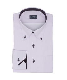 TOKYO SHIRTS(トウキョウシャツ)の【Layered Cool】 形態安定ノーアイロン ボタンダウン 長袖ビジネスワイシャツ(ビジネスシャツ)