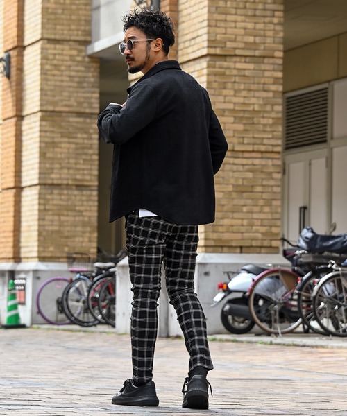 adamsJUGGLER（アダムスジャグラー）の「RTEG/G.J.Tロングシャツ（シャツ/ブラウス・メンズ・ブラック/ホワイト・L/M/XL/S）」の21枚目の写真
