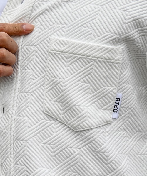 adamsJUGGLER（アダムスジャグラー）の「RTEG/G.J.Tロングシャツ（シャツ/ブラウス・メンズ・ブラック/ホワイト・L/M/XL/S）」の16枚目の写真