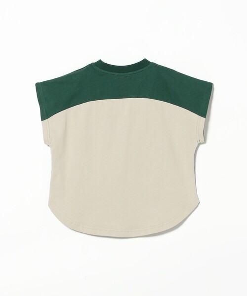B:MING by BEAMS（ビーミングバイビームス）の「ドルマンスリーブ Tシャツ 2025SS（100～140cm）（Tシャツ/カットソー・キッズ・イエロー系その他4/ダークグリーン・110/130/140/120/100）」の4枚目の写真