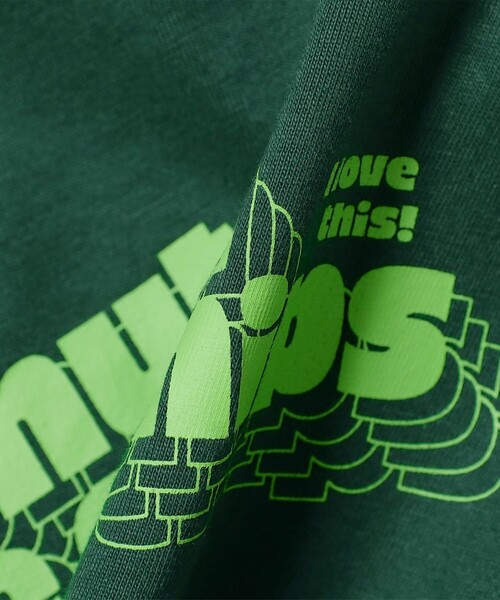 B:MING by BEAMS（ビーミングバイビームス）の「ドルマンスリーブ Tシャツ 2025SS（100～140cm）（Tシャツ/カットソー・キッズ・イエロー系その他4/ダークグリーン・110/130/140/120/100）」の5枚目の写真