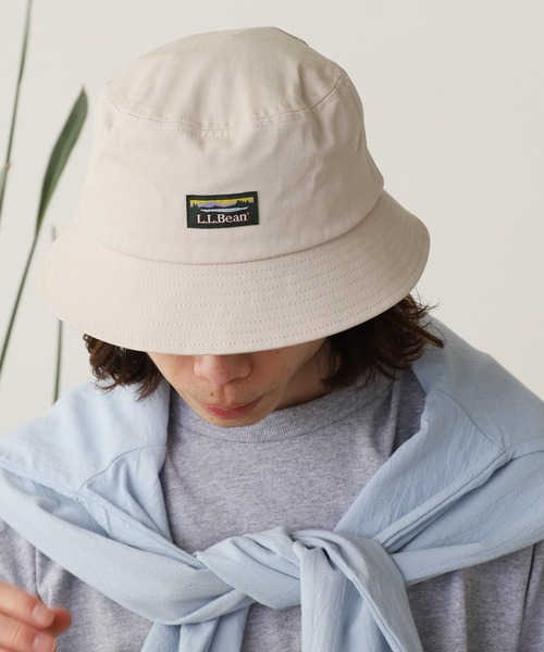 L.L.Bean(エルエルビーン)の「L.L.Bean/エル・エル・ビーン LB KTD TWILL DB BUCKET バケットハット(ハット・メンズ・オリーブ/ネイビー/ブラック/ベージュ・FREE)」の2枚目の写真