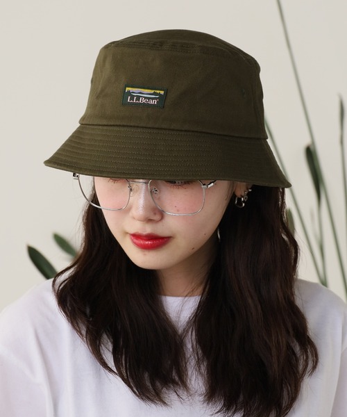 L.L.Bean(エルエルビーン)の「L.L.Bean/エル・エル・ビーン LB KTD TWILL DB BUCKET バケットハット(ハット・メンズ・オリーブ/ネイビー/ブラック/ベージュ・FREE)」の3枚目の写真