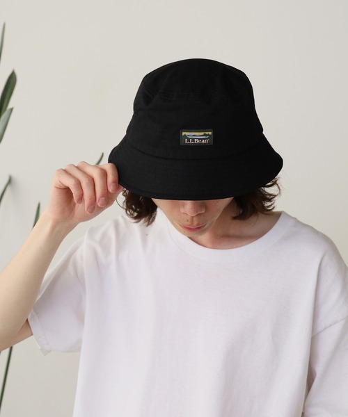 L.L.Bean(エルエルビーン)の「L.L.Bean/エル・エル・ビーン LB KTD TWILL DB BUCKET バケットハット(ハット・メンズ・オリーブ/ネイビー/ブラック/ベージュ・FREE)」の9枚目の写真