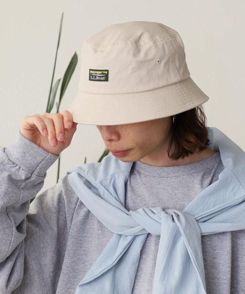 L.L.Bean(エルエルビーン)の「L.L.Bean/エル・エル・ビーン LB KTD TWILL DB BUCKET バケットハット(ハット・メンズ・オリーブ/ネイビー/ブラック/ベージュ・FREE)」の5枚目の写真