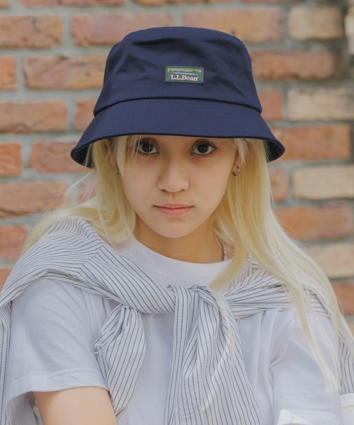 L.L.Bean(エルエルビーン)の「L.L.Bean/エル・エル・ビーン LB KTD TWILL DB BUCKET バケットハット(ハット・メンズ・オリーブ/ネイビー/ブラック/ベージュ・FREE)」の22枚目の写真