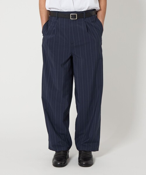 MONKEY TIME(モンキータイム)の「ストライプ タフタ イージー パンツ(その他パンツ・メンズ・ブラック/ネイビー・S/M/L)」の8枚目の写真