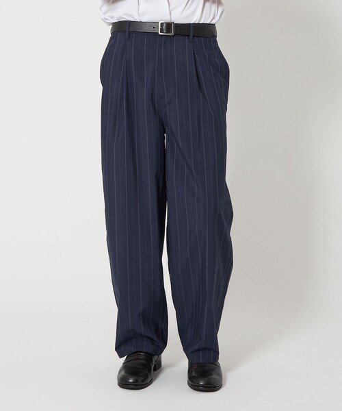 MONKEY TIME(モンキータイム)の「ストライプ タフタ イージー パンツ(その他パンツ・メンズ・ブラック/ネイビー・S/M/L)」の9枚目の写真
