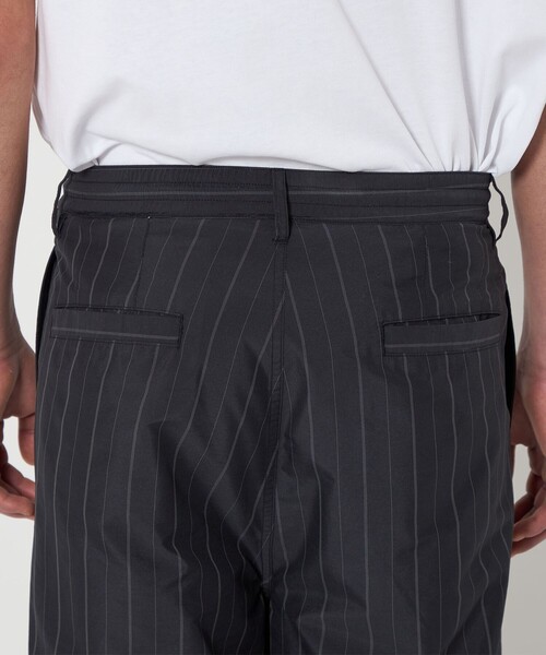 MONKEY TIME(モンキータイム)の「ストライプ タフタ イージー パンツ(その他パンツ・メンズ・ブラック/ネイビー・S/M/L)」の16枚目の写真