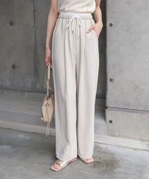 Bab | ダブルウエストピーチスキンカラーパンツ(その他パンツ)