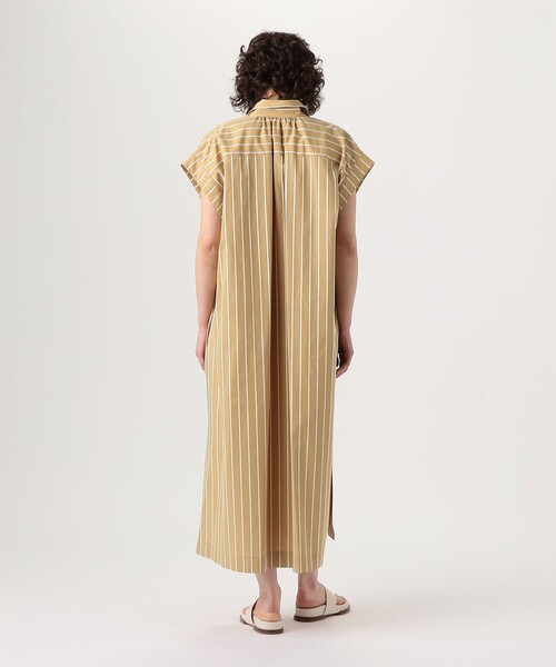 UNION LAUNCH(ユニオンランチ)の「UNION LAUNCH SKIPPER SHIRT ワンピース(シャツワンピース・レディース・ライトグリーン/ライトベージュ・FREE)」の5枚目の写真