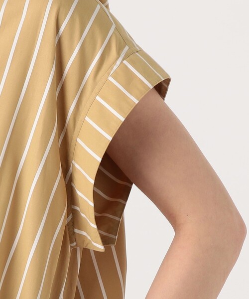UNION LAUNCH(ユニオンランチ)の「UNION LAUNCH SKIPPER SHIRT ワンピース(シャツワンピース・レディース・ライトグリーン/ライトベージュ・FREE)」の8枚目の写真