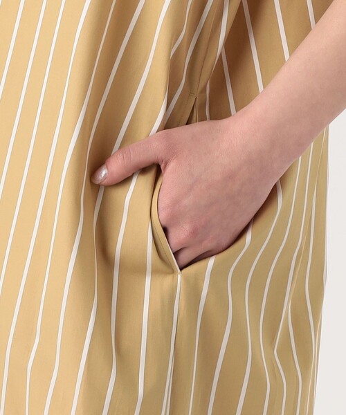 UNION LAUNCH(ユニオンランチ)の「UNION LAUNCH SKIPPER SHIRT ワンピース(シャツワンピース・レディース・ライトグリーン/ライトベージュ・FREE)」の9枚目の写真