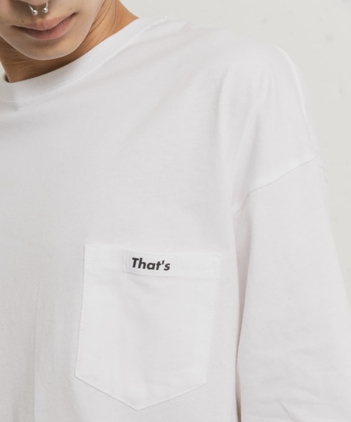 That's the Tee Tag&Pocket（Tシャツ/カットソー）｜THE GOODLAND