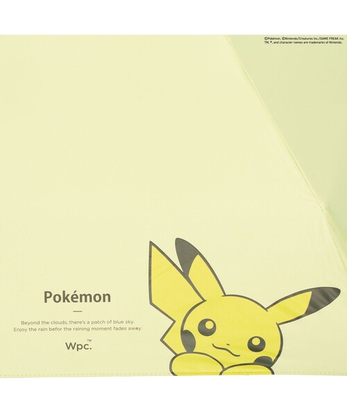 Wpc.（ダブリュピーシー）の「Wpc./ダブリュピーシー [POKEMON]遮光冒険のパートナーmini[Wpc.]（折りたたみ傘・レディース・ピンク/ブルー/ラベンダー/イエロー・ONE SIZE）」の10枚目の写真