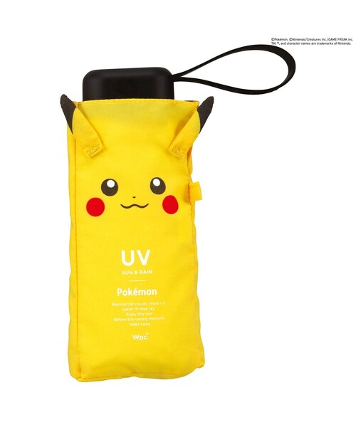 Wpc.（ダブリュピーシー）の「Wpc./ダブリュピーシー [POKEMON]遮光冒険のパートナーmini[Wpc.]（折りたたみ傘・レディース・ピンク/ブルー/ラベンダー/イエロー・ONE SIZE）」の11枚目の写真