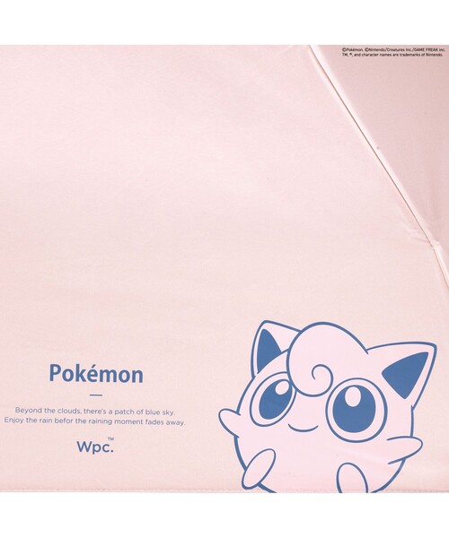 Wpc.（ダブリュピーシー）の「Wpc./ダブリュピーシー [POKEMON]遮光冒険のパートナーmini[Wpc.]（折りたたみ傘・レディース・ピンク/ブルー/ラベンダー/イエロー・ONE SIZE）」の17枚目の写真