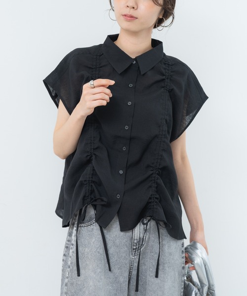 セール】【SABUROKU】 フロントドロスト デザイン で 魅せる トレンド