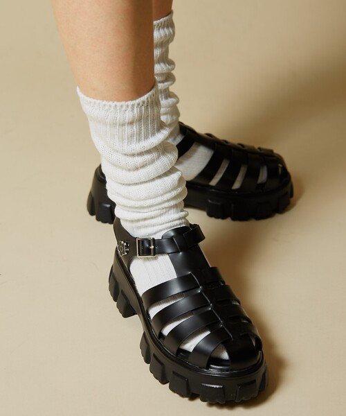 セール】MARY QUANT × PUBLUX/マリークワント ワンポイント グルカ